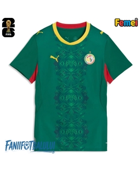 Senegal Echipament de Fotbal Replică Mondial 2026 Femei Deplasare Senegal Echipament de Fotbal Replică Mondial 2026 Femei Deplasare